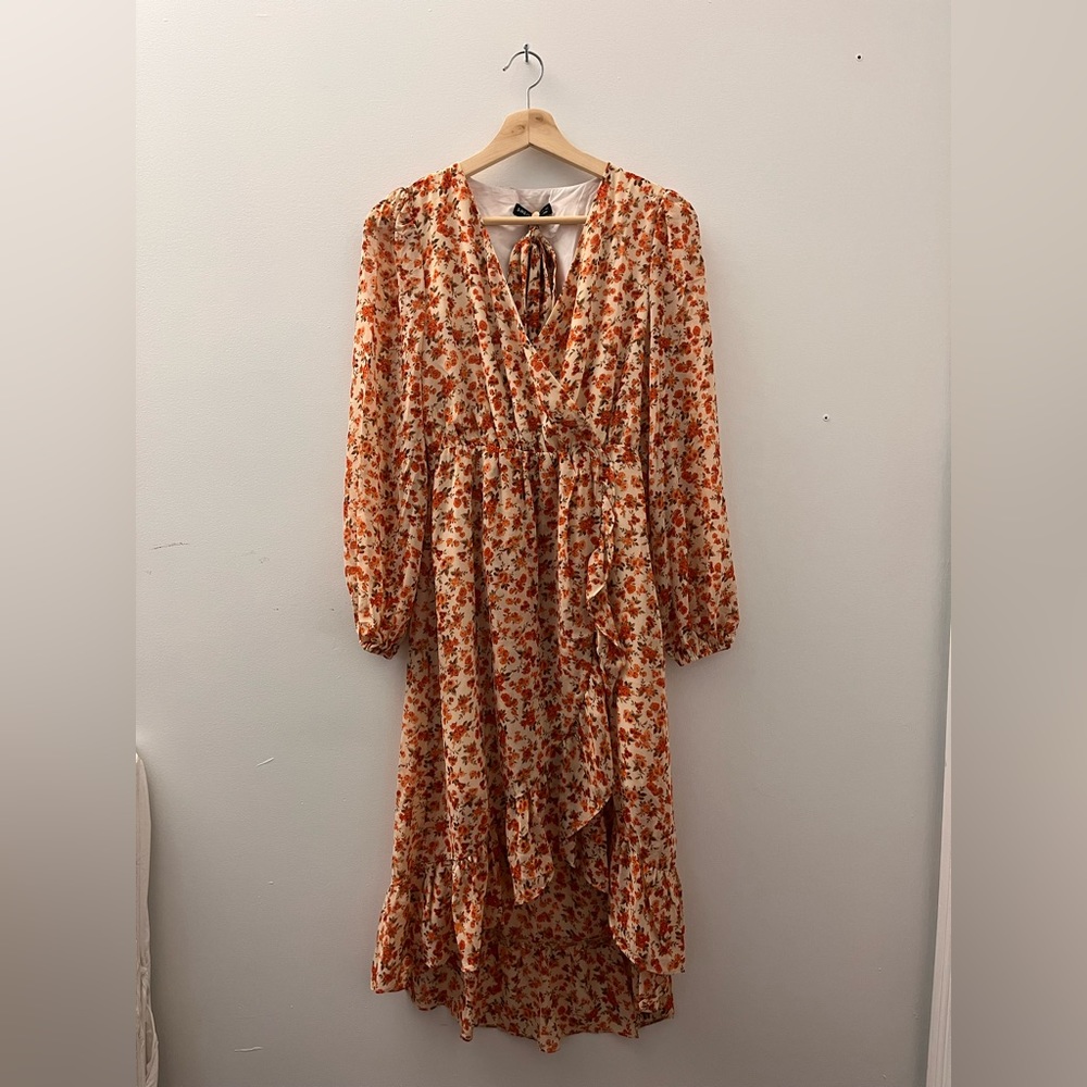 SHEIN High Low Floral Dress